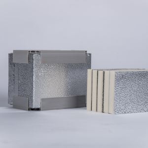Polyurethan (PU) skum præ-isoleret HVAC-kanalpanel