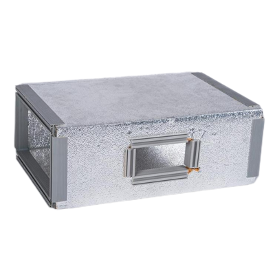 Aircondition 20 mm PIR præisoleret HVAC-skumkanalpanel med aluminiumsfolie